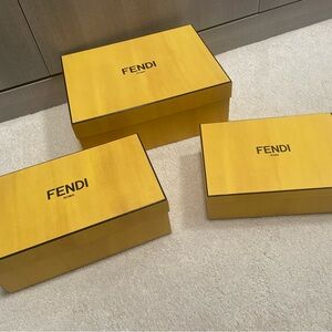 Fendi empty Boxes